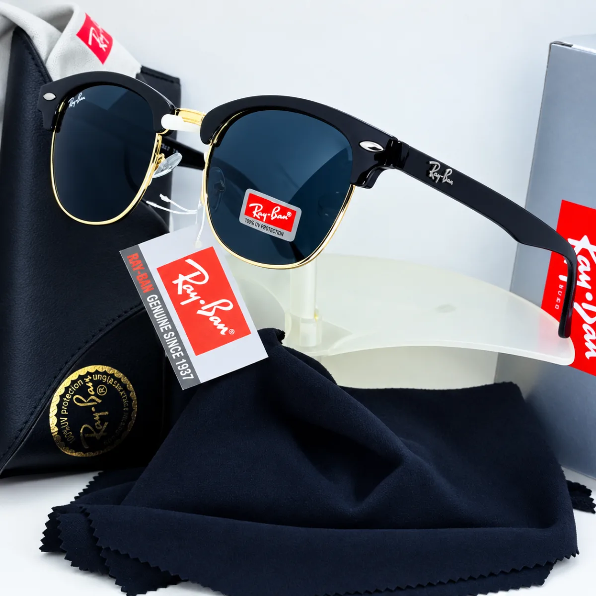 Lentes de sol - estuche - caja